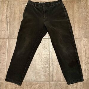 Black/Brown Corduroy Pants Uniqlo men’s medium